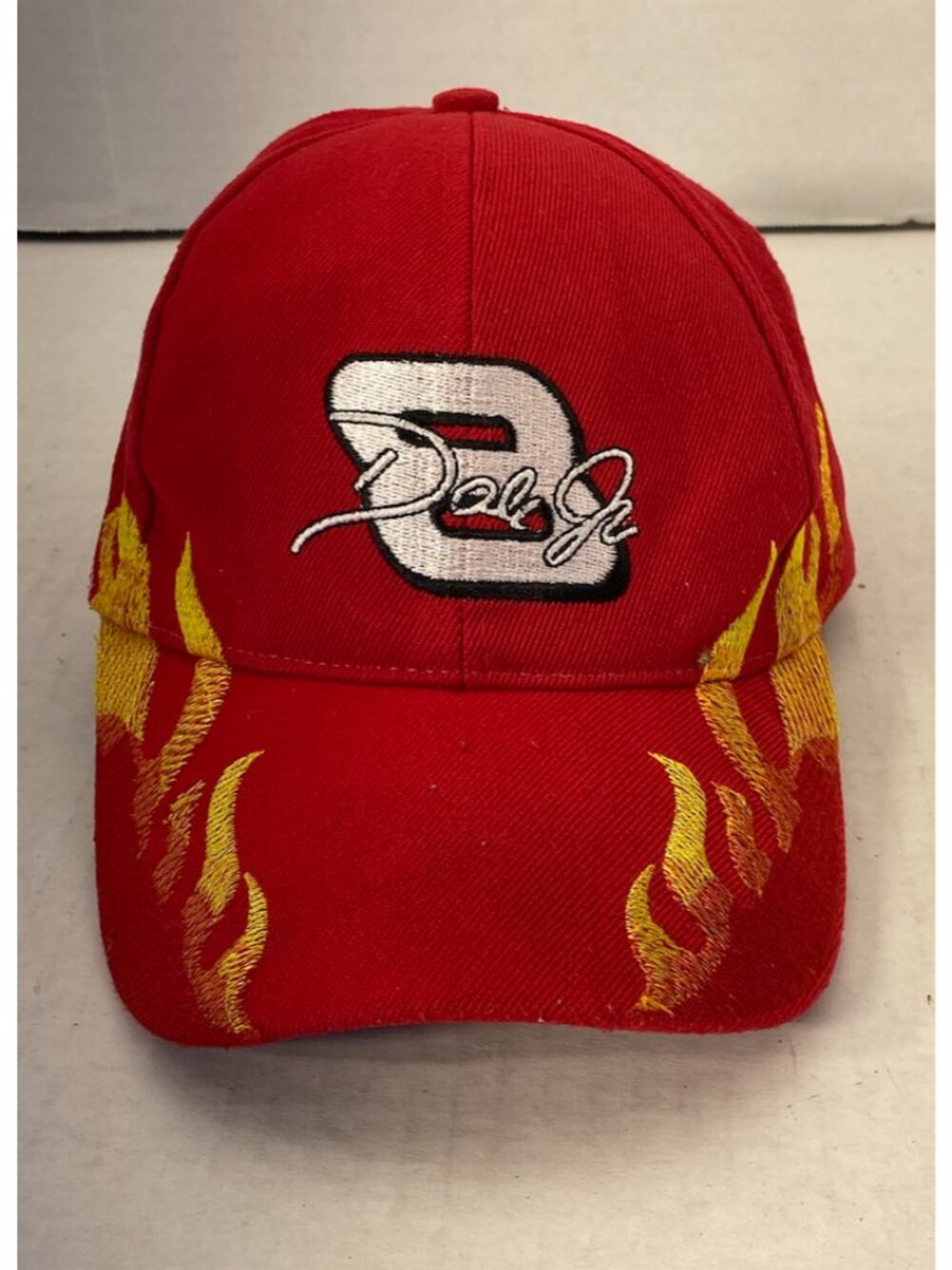 Dale Jr red number 8 with flames ball Cap Hat